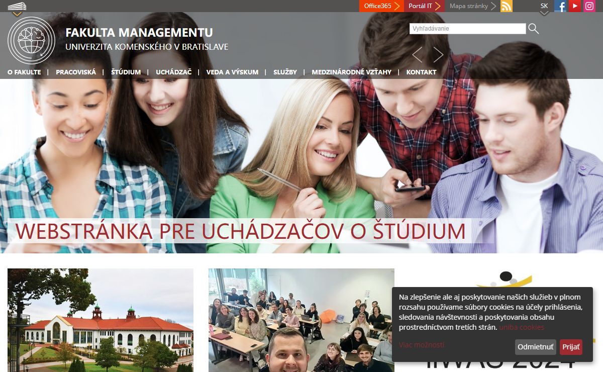 Fakulta managementu UK