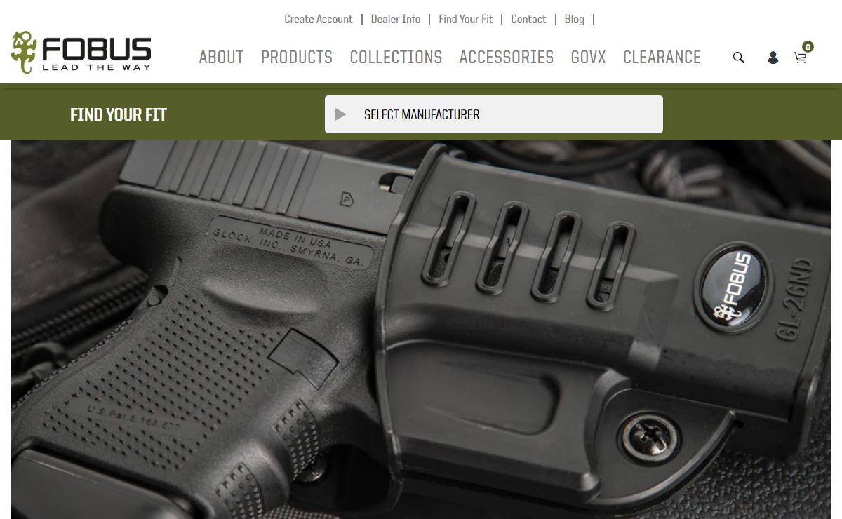 Premium Gun Holsters Manufacturers for Every Need | Fobus Holster