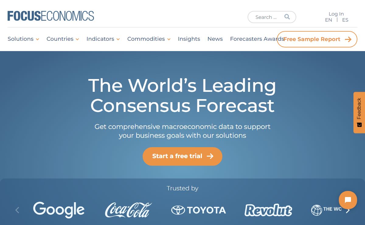FocusEconomics | Consensus Forecasts, Global Economic Outlook & News