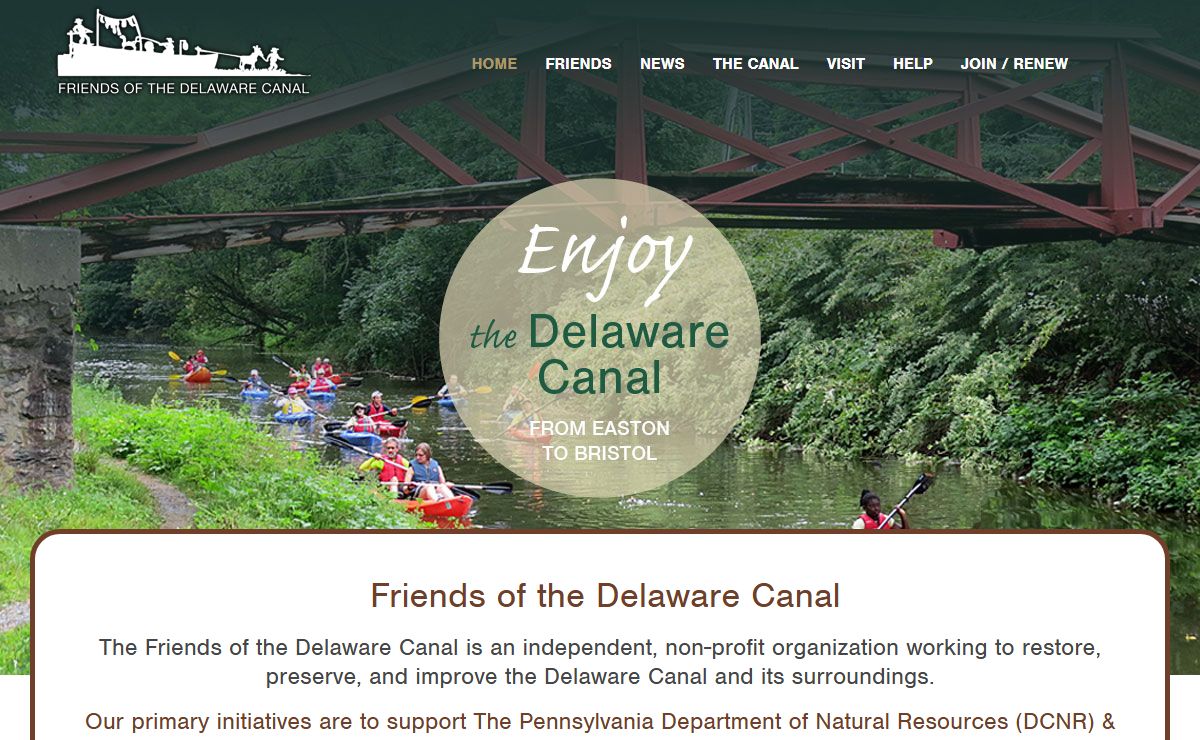 Friends of the Delaware Canal | Restore, Preserve and Improve the Canal