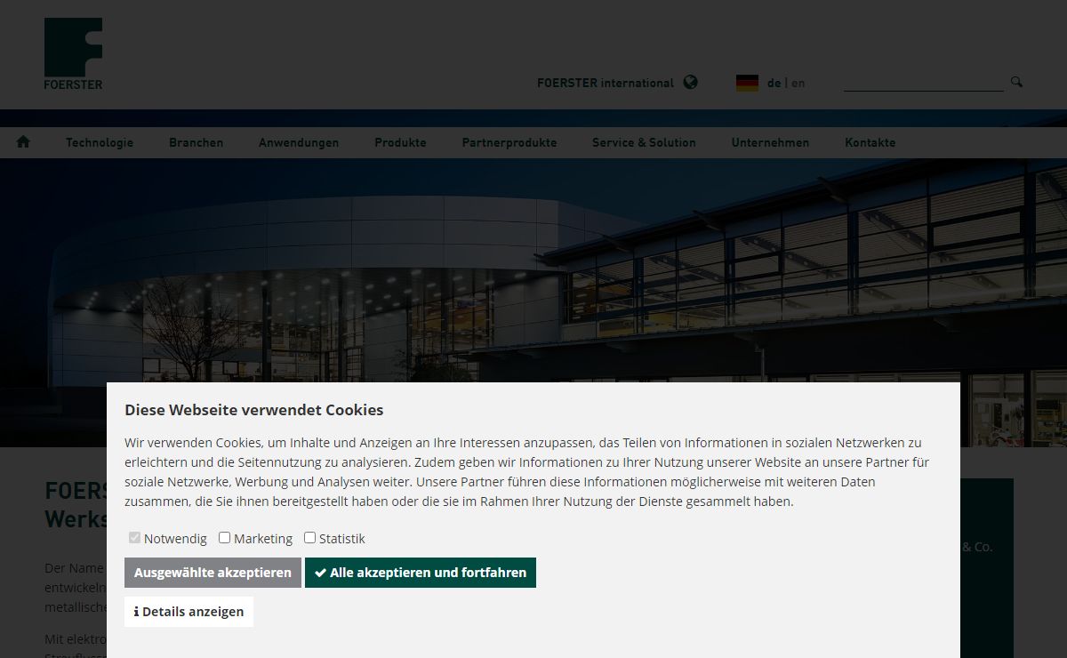 Deutschland | Institut Dr. Foerster GmbH und Co. KG