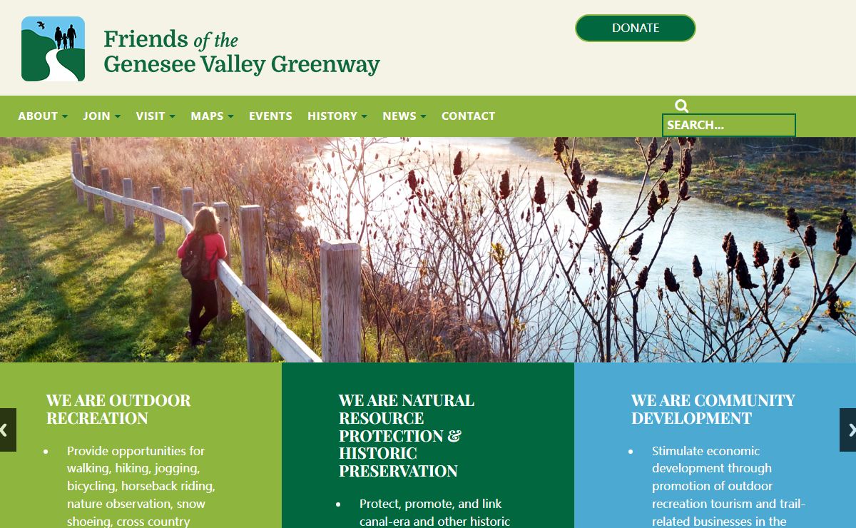 Home :: Friends of the Genesee Valley Greenway