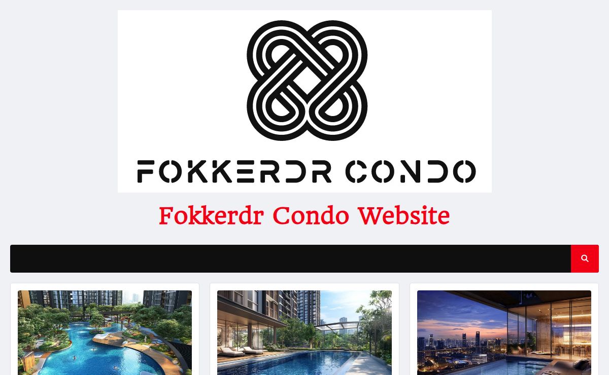 Fokkerdr Condo Website