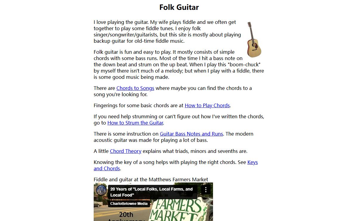 Folk Guitar