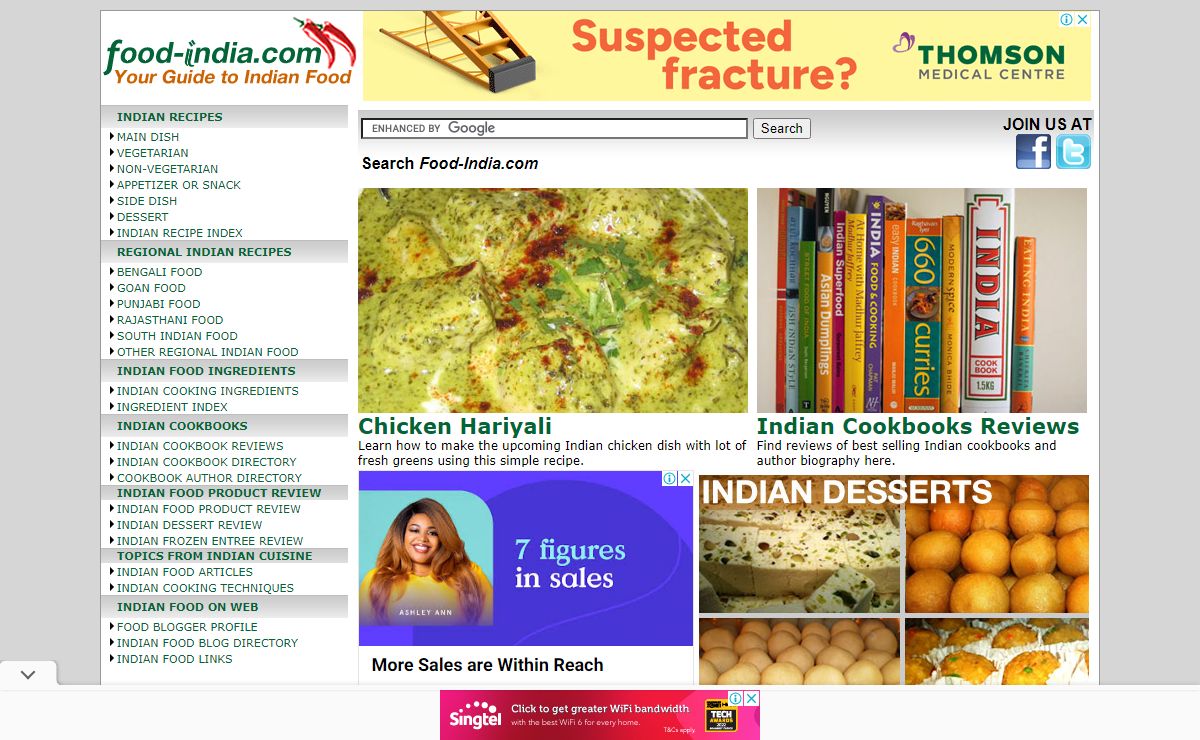 Indian Food and Cuisine Guide [Food-India.com]