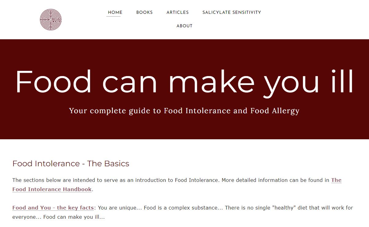 Food Can Make You Ill: Your Complete Guide to Food Intolerance and Food Allergy