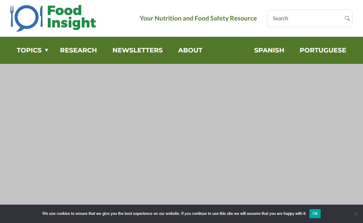 Science-Based Information on Health, Nutrition, Food Safety, and Agriculture