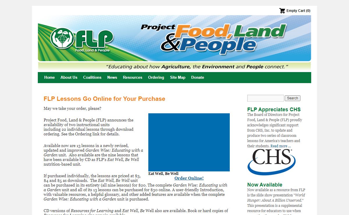 Food, Land & People | Educating about how agriculture, the environment and people connect