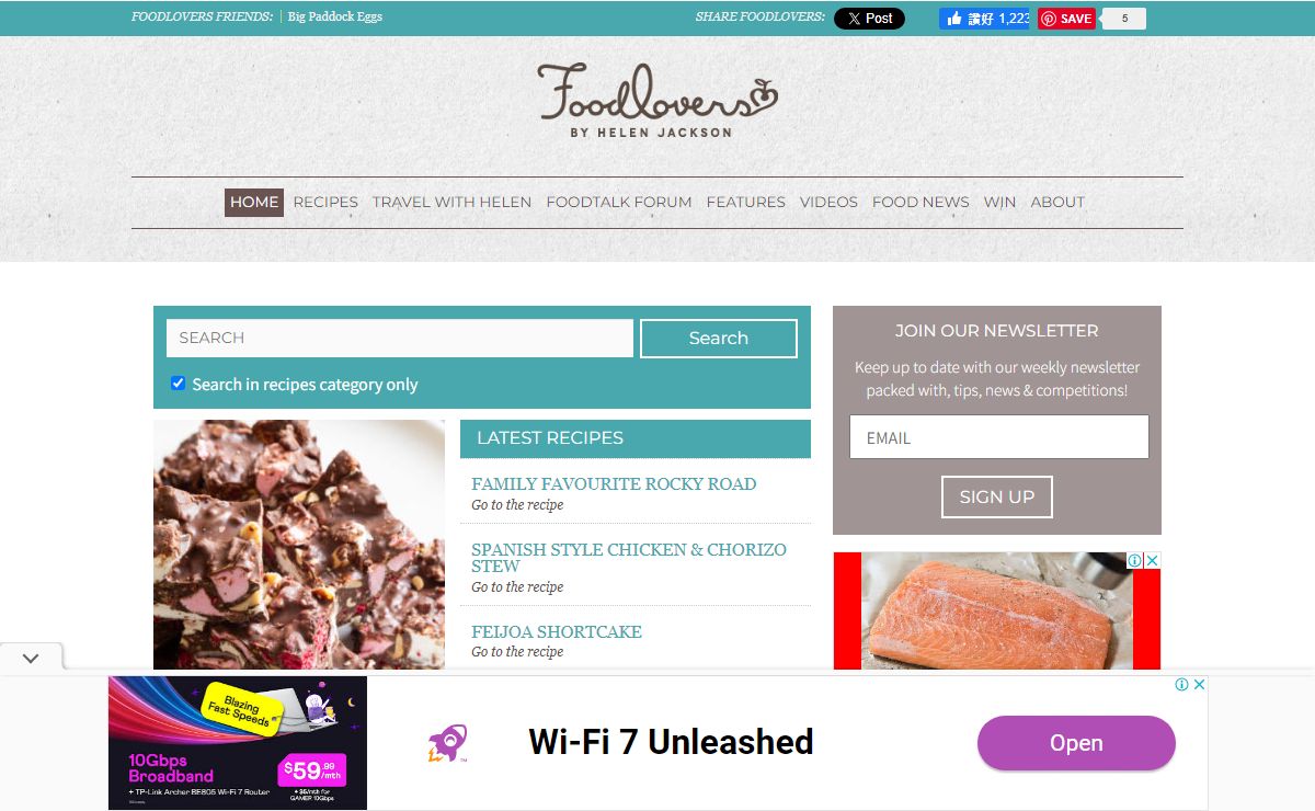 Recipes For Food Lovers Including Cooking Tips At Foodlovers.co.nz