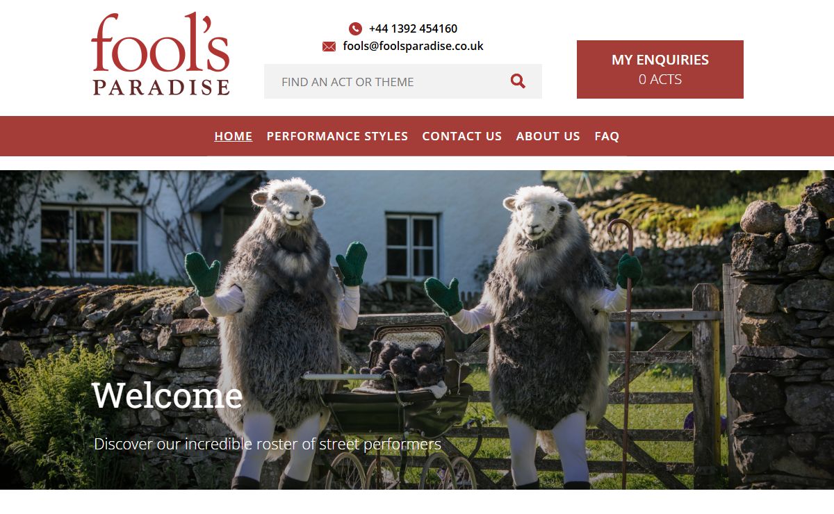 Fool's Paradise: Street Theatre and Outdoor Arts | Fool's Paradise