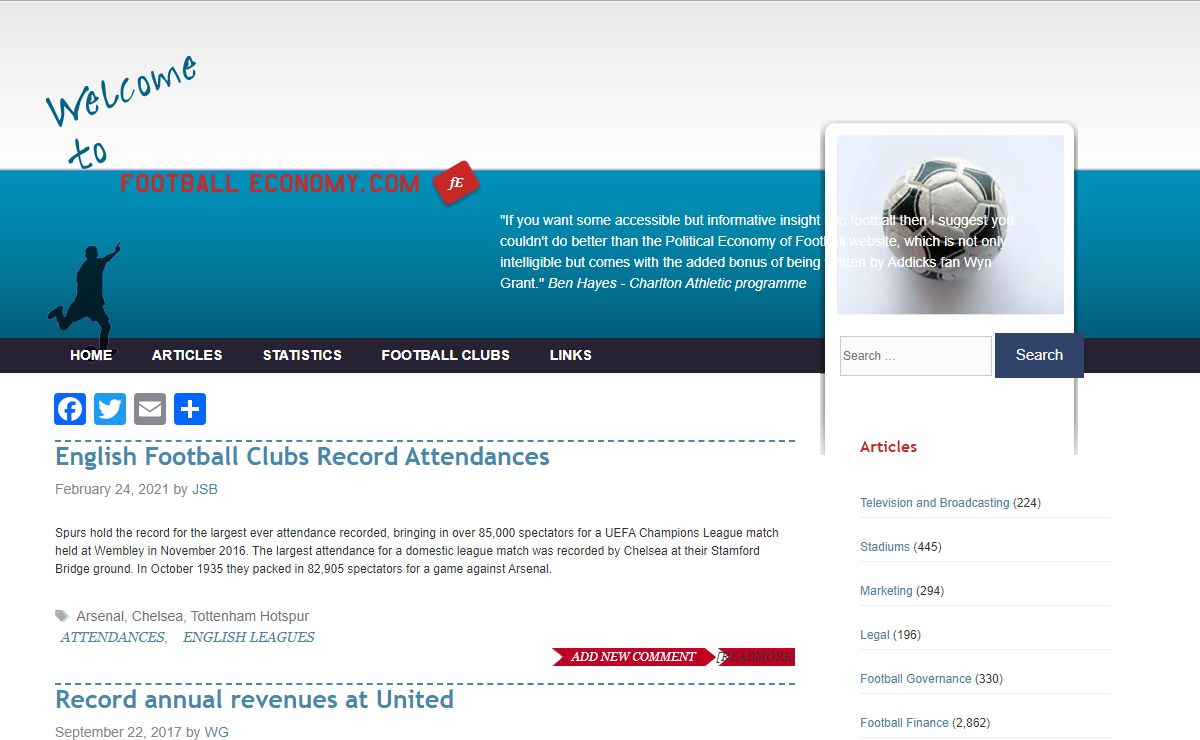 Football Economy – Football Economy
