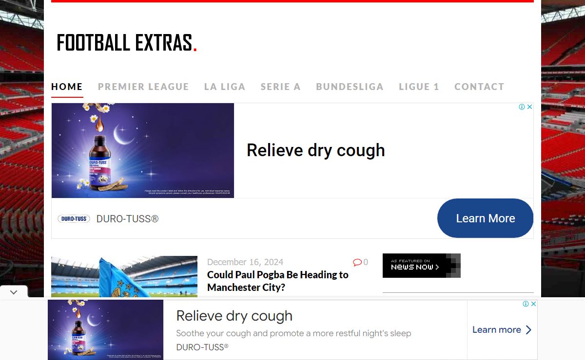 Football Extras - Football News & Transfer Rumours