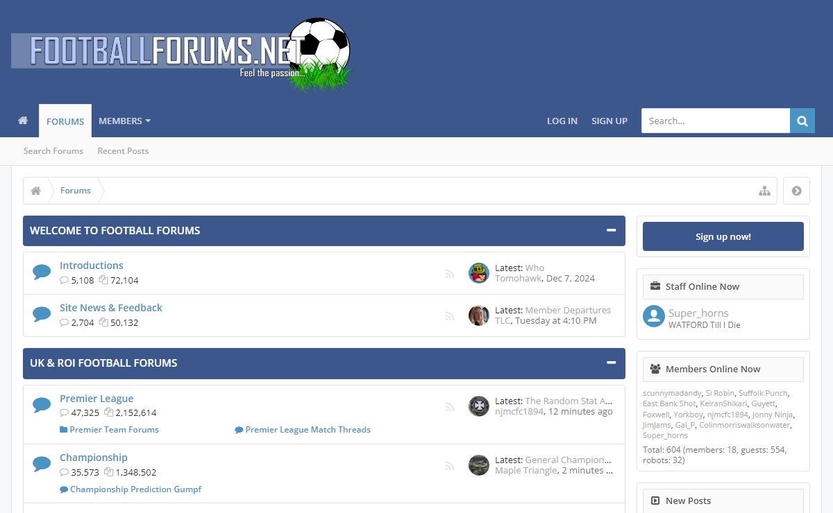 Football Forums