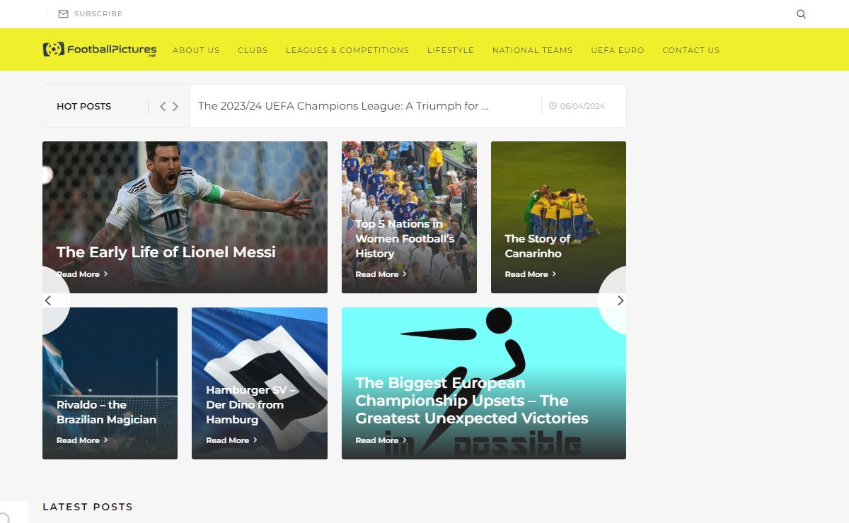 Football Pictures – Get the picture of what's happening in football!