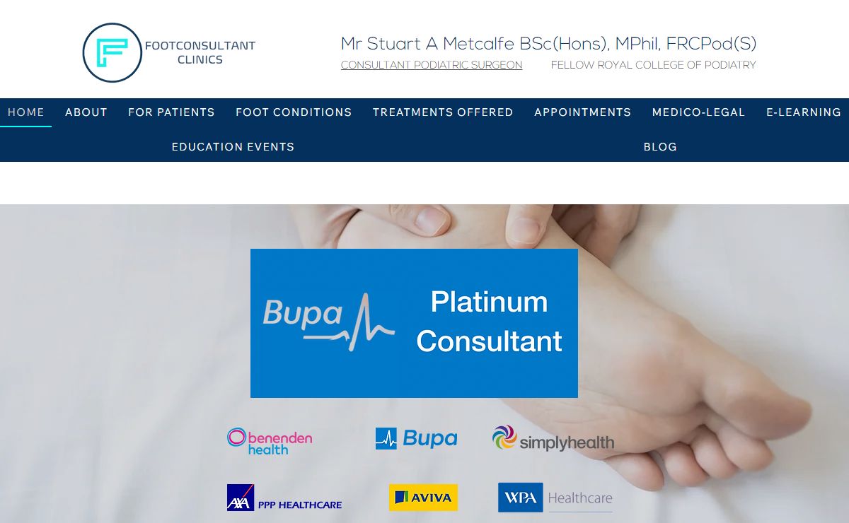 Foot Consultant | Bunion correction | West Midlands Solihull England United Kingdom