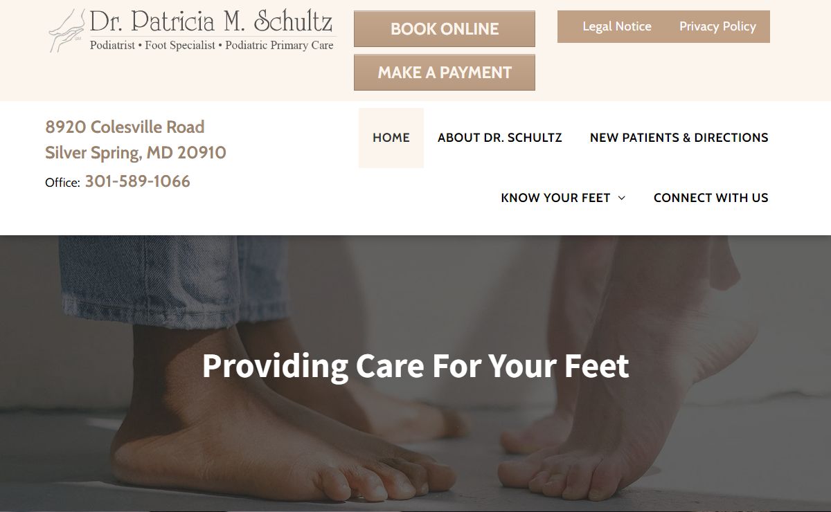 Home – Silver Spring, MD – Dr. Patricia M. Schultz
