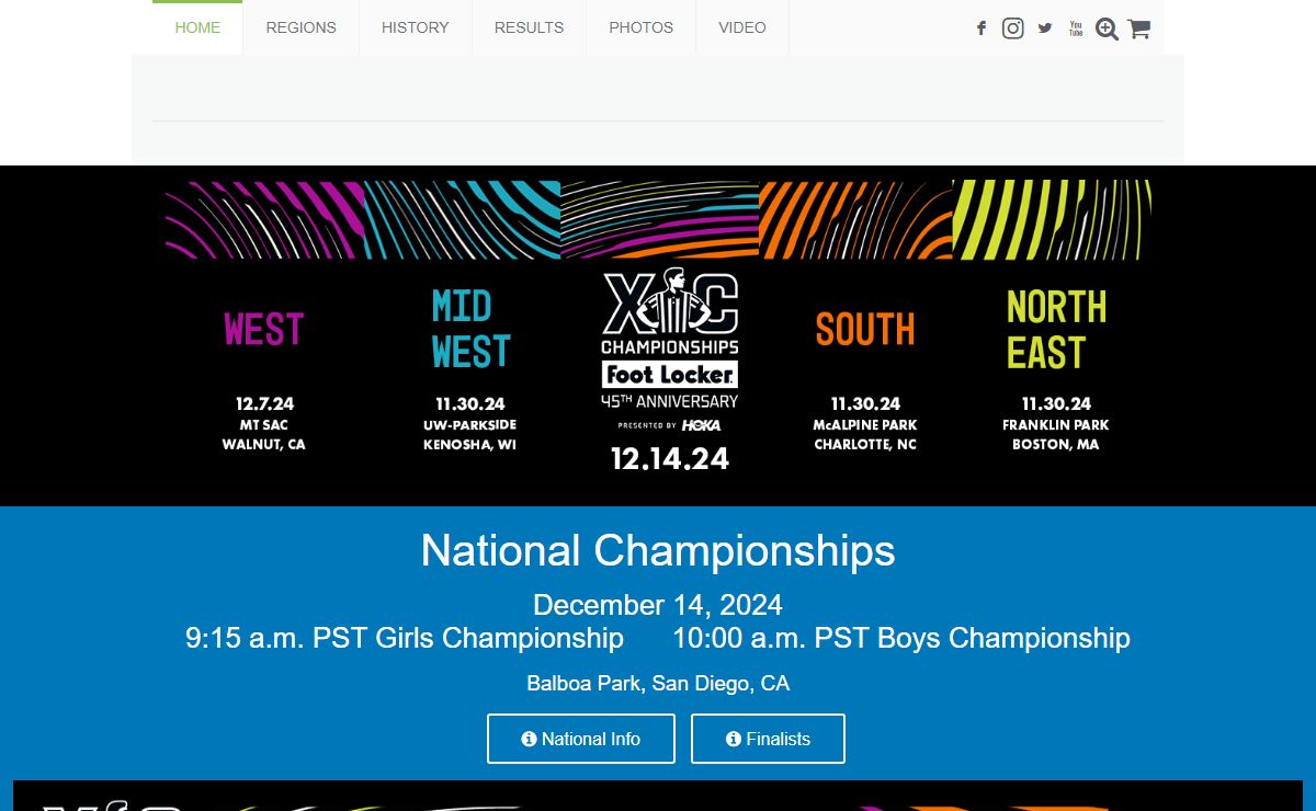 Foot Locker Cross Country