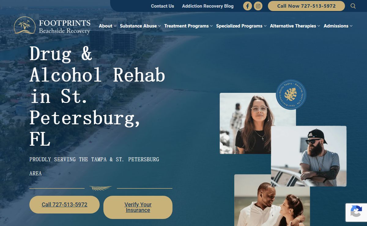 Footprints Beachside Recovery | Rehab St. Petersburg FL