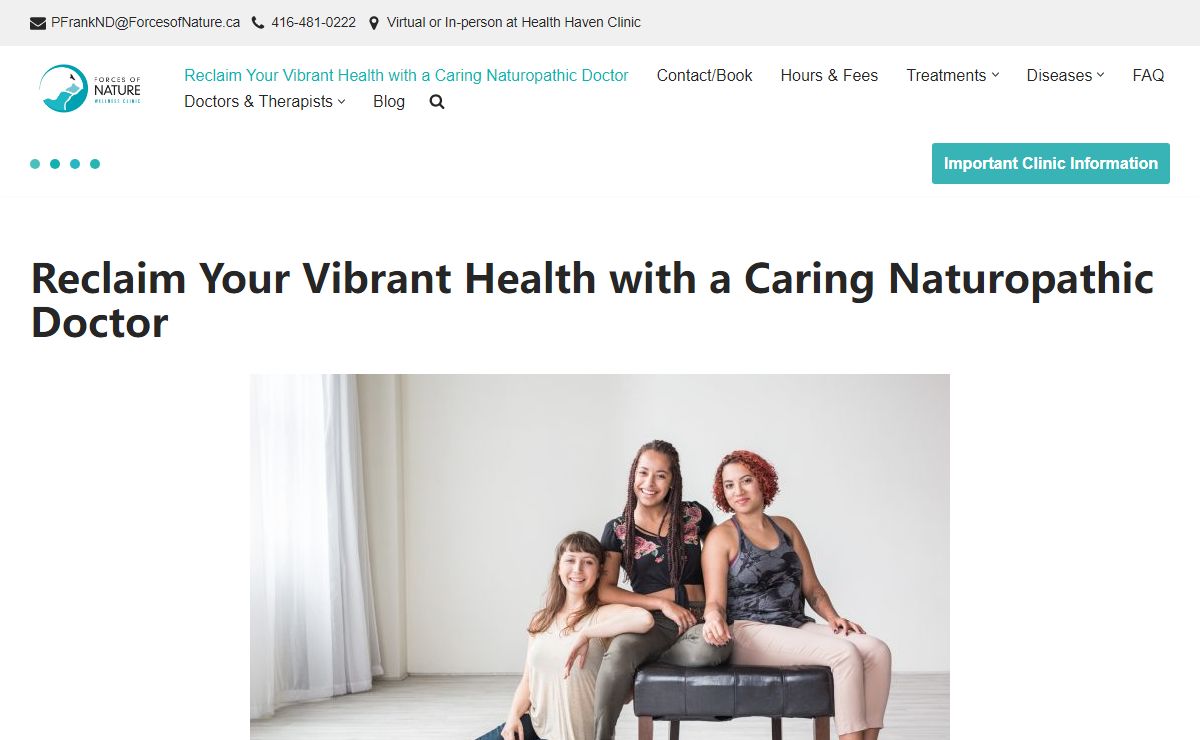 Wellness with Naturopathic Medicine - Forces of Nature Wellness