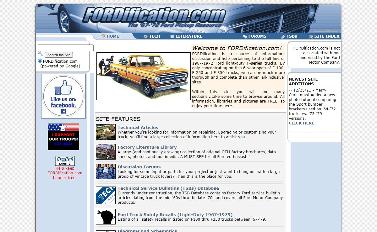 FORDification.com - The 1967-1972 Ford Pickup Resource
