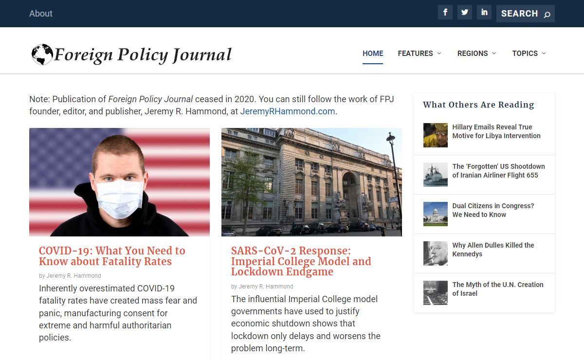 Foreign Policy Journal