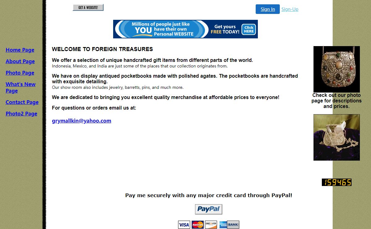 Gifts and Accessories by Foreign Treasures