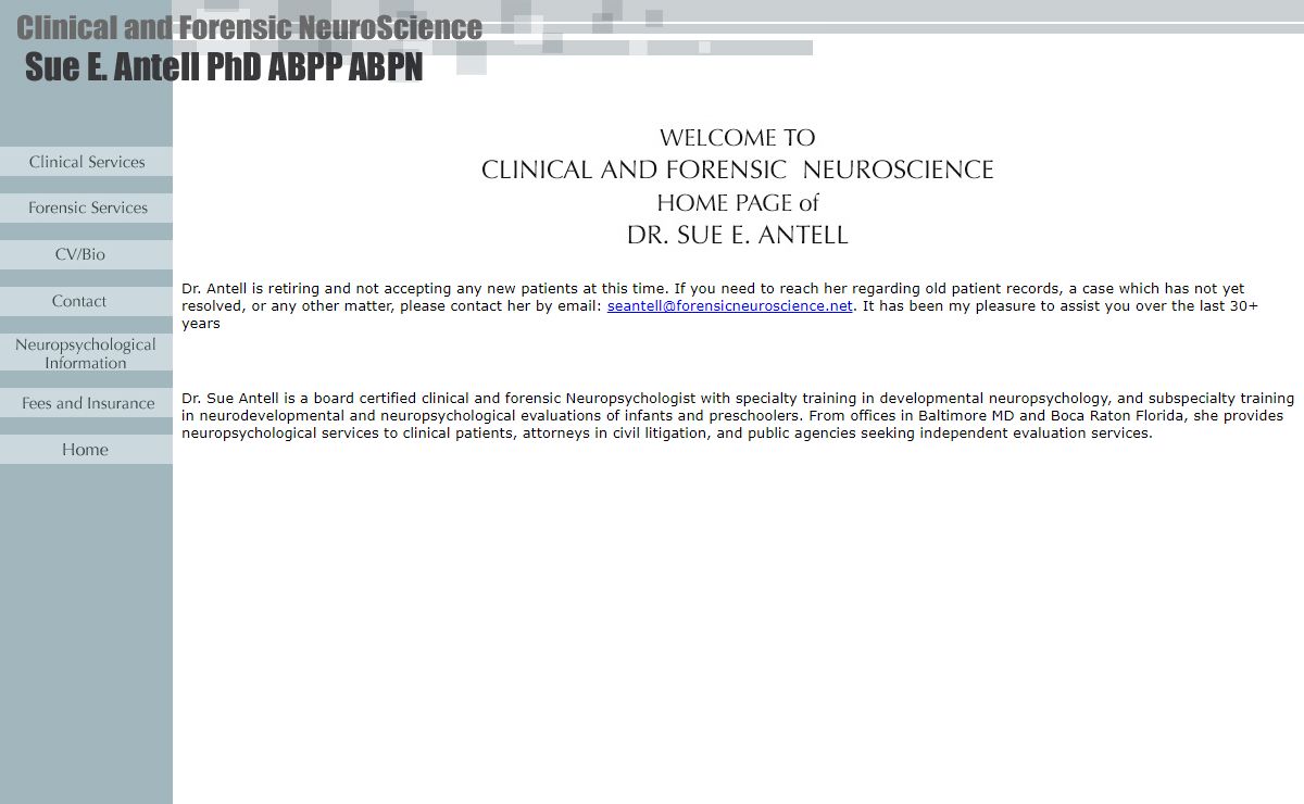 Clinical and Forensic Neuroscience