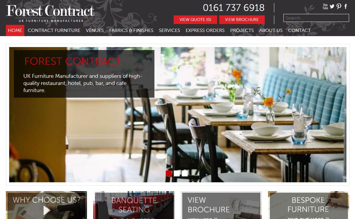 Commercial Furniture - UK Manufacturer - Forest Contract