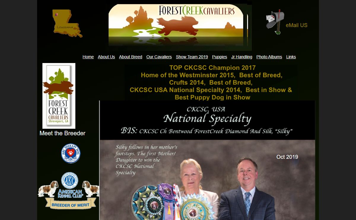 ForestCreek Cavaliers Home Page