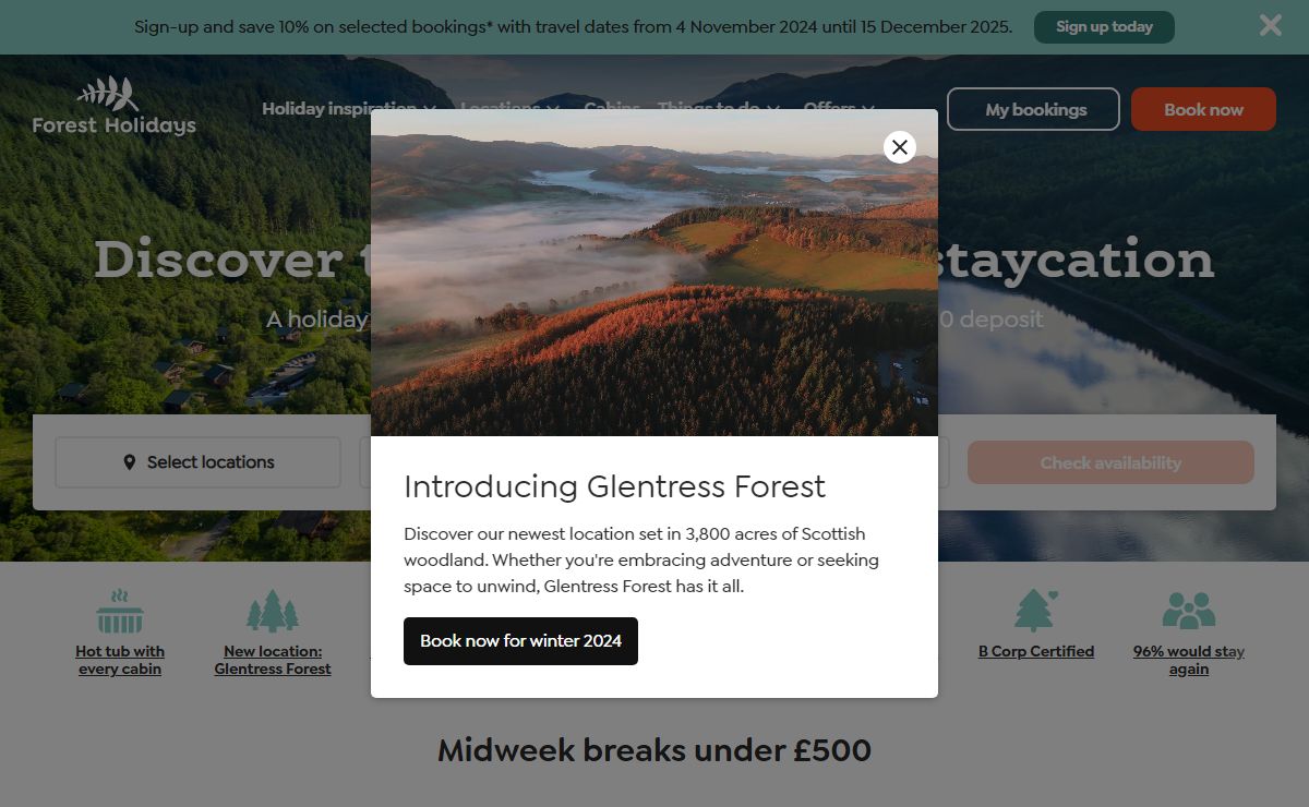 Forest Holidays UK | Cabins & Lodge Holidays