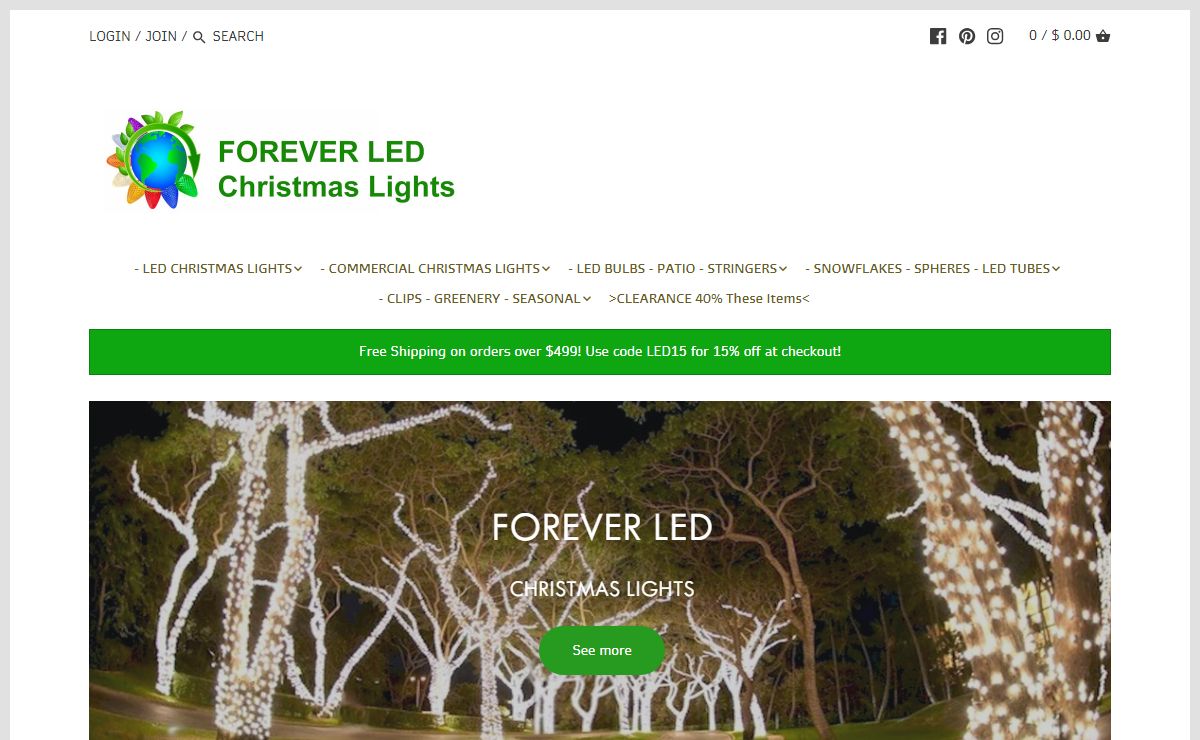 Forever LED Christmas Lights – FOREVER LED