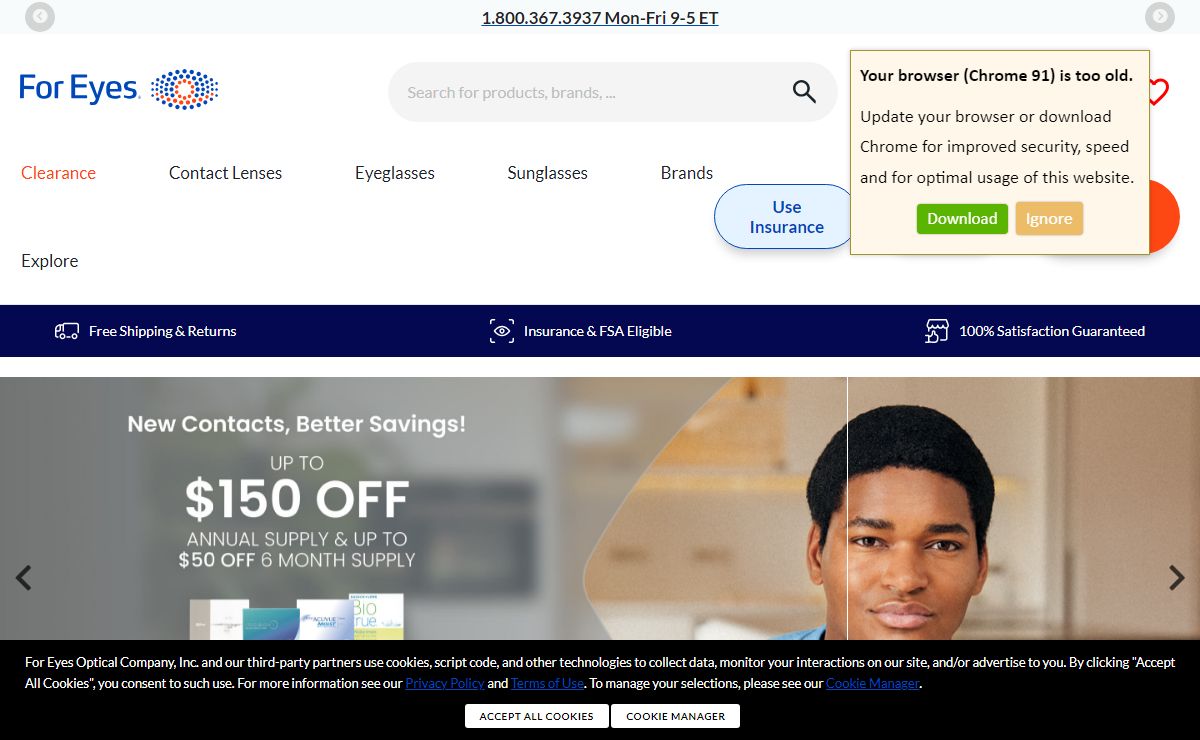SALE - Up to 50% Off Eyeglasses and Sunglasses | Home Page