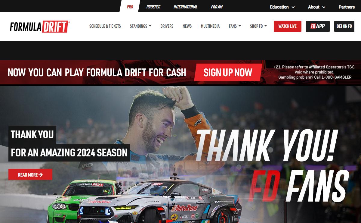 Formula DRIFT - Home