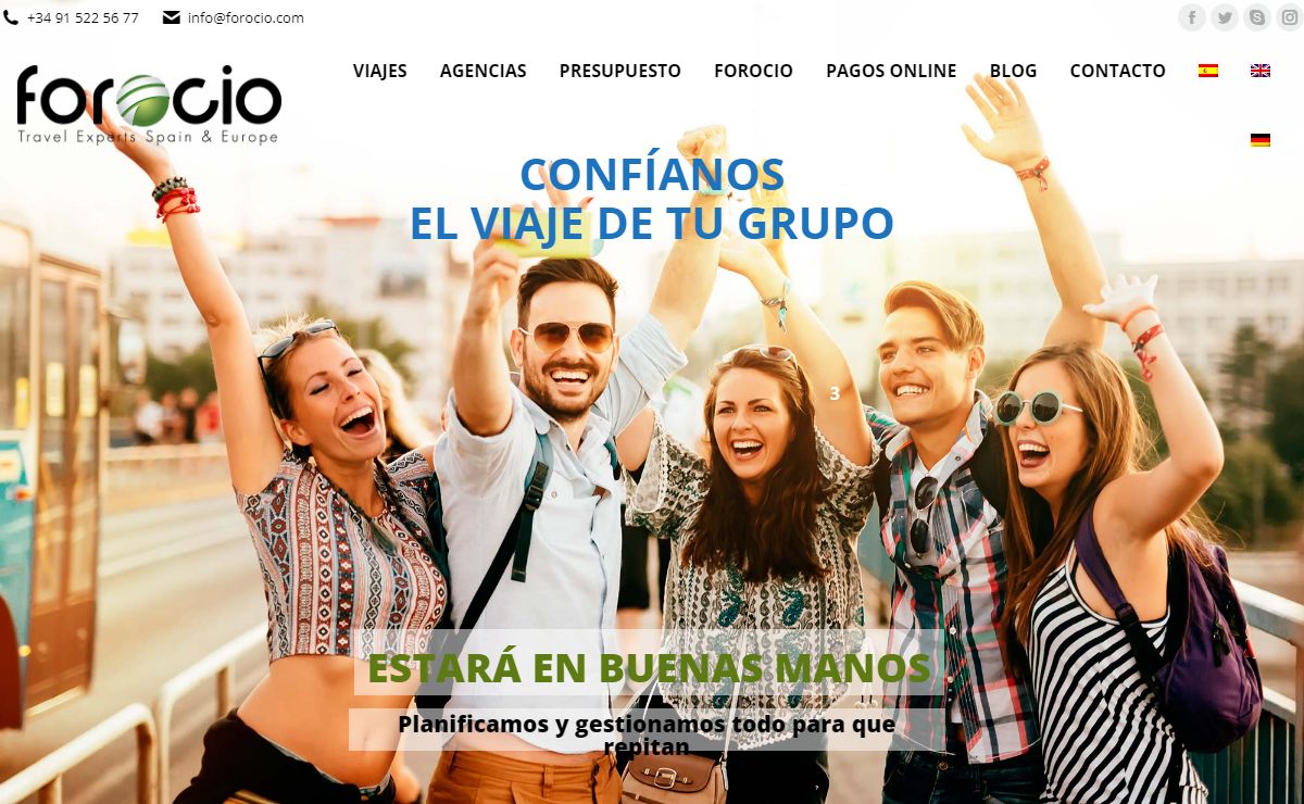 Forocio – Agencia de Viajes Receptiva en España y Europa