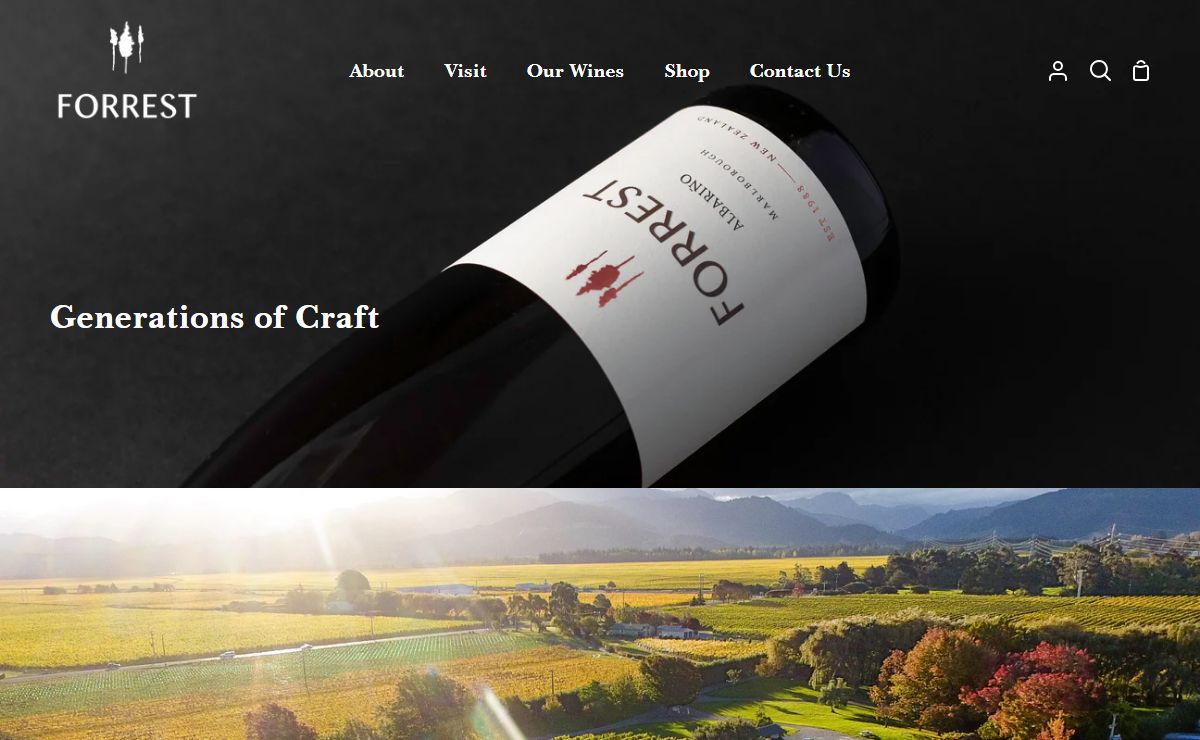 Forrest Wines, home of The Doctors'