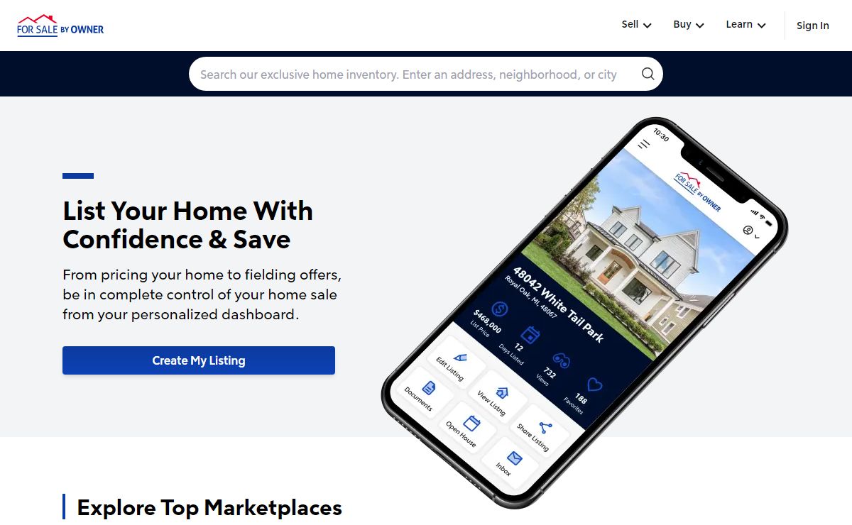 FSBO Real Estate Listings: Buy or Sell a House | ForSaleByOwner