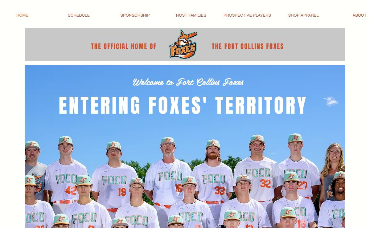 HOME | Fort Collins Foxes