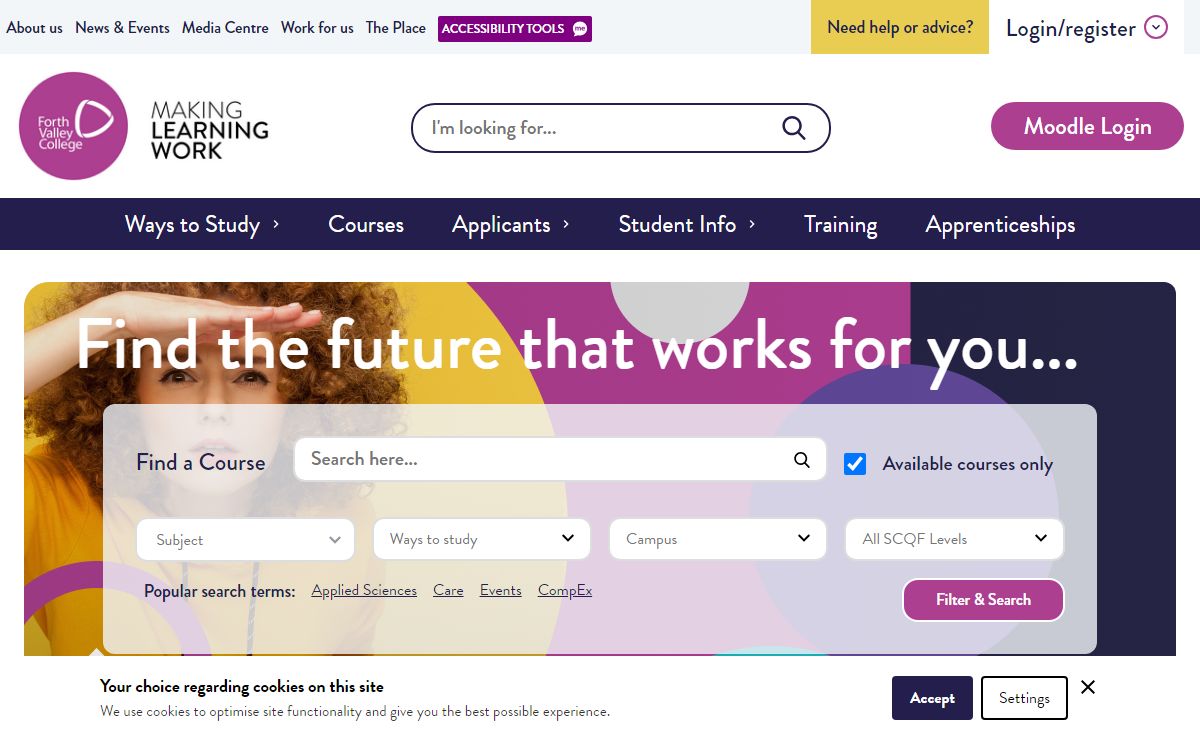 Home | Forth Valley College