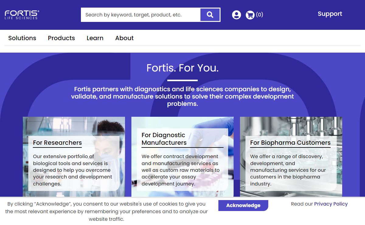 Life Sciences | Reagents | Tools | Materials | Custom Services