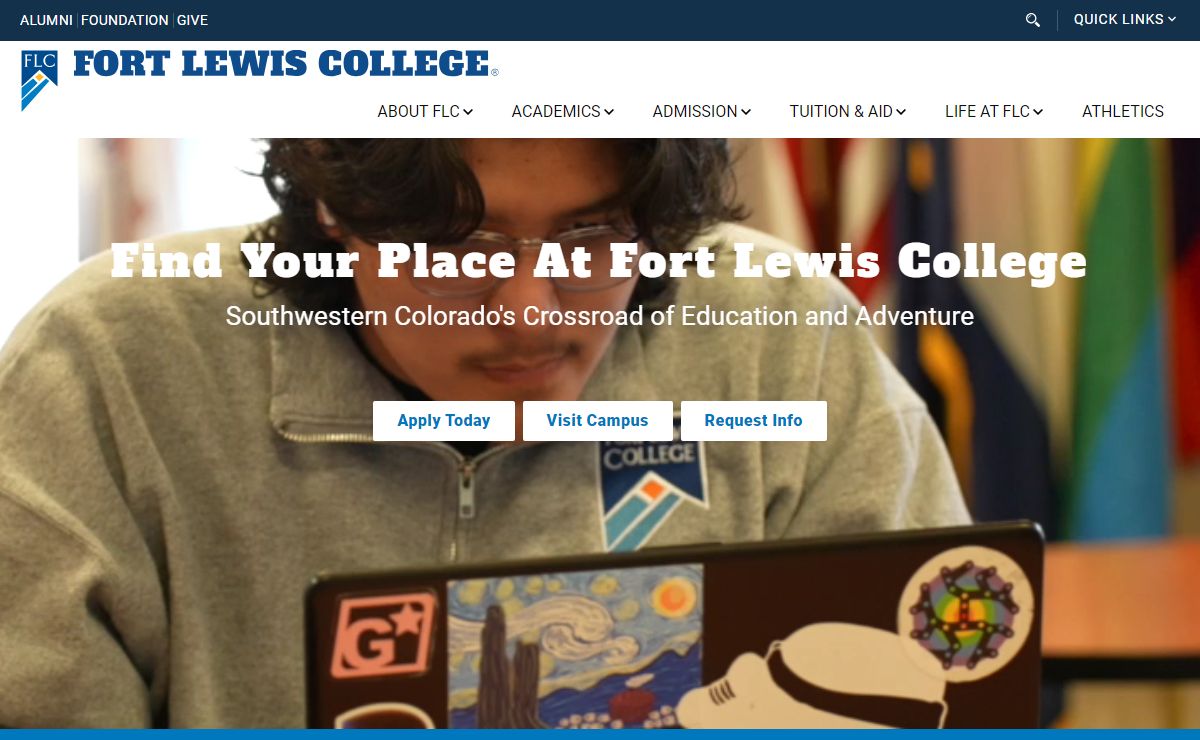 Fort Lewis College in Durango, Colorado
