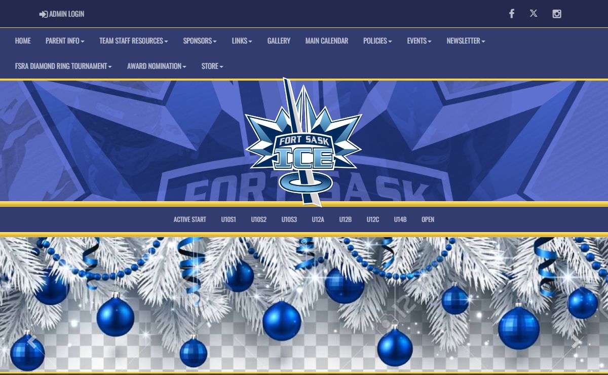 Fort Saskatchewan Ringette : Website by RAMP InterActive