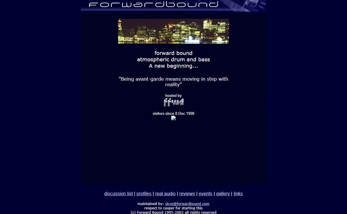 forward bound