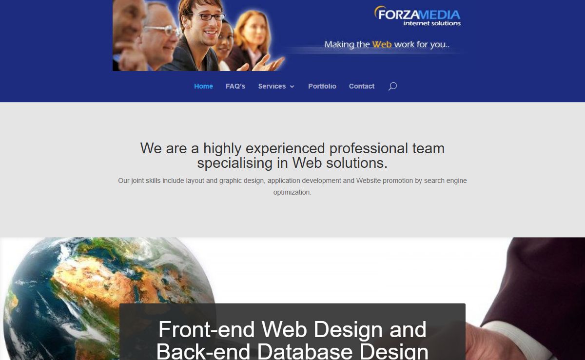Forza Media Web Design & Development | ForzaMedia.co.uk Feb 2025