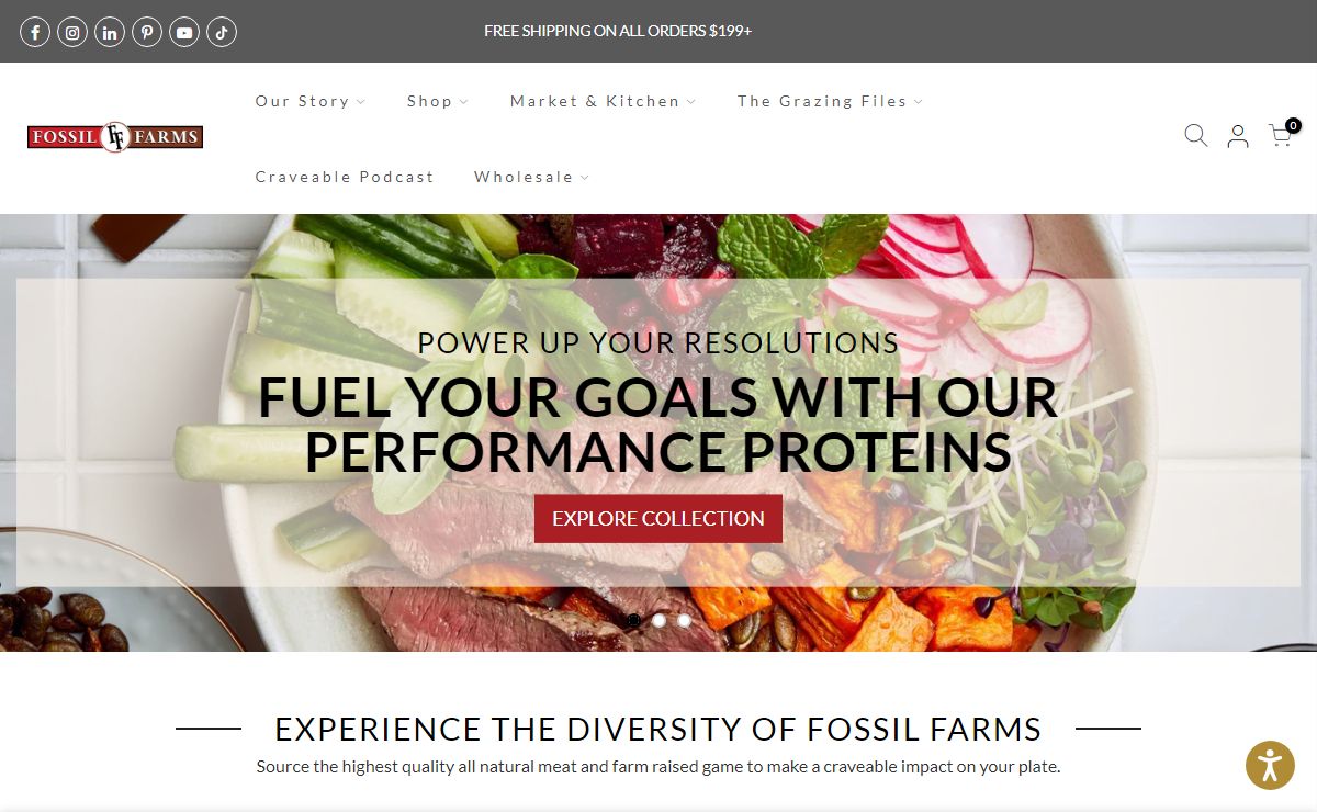 All Natural Meat, Farm Raised Game, Wild Game Meats - Fossil Farms