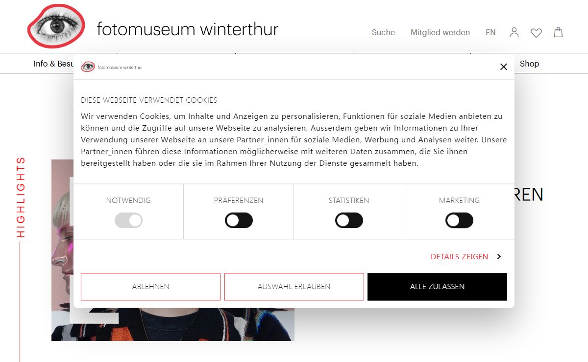 Fotomuseum Winterthur – Museum für Fotografie und visuelle Kultur