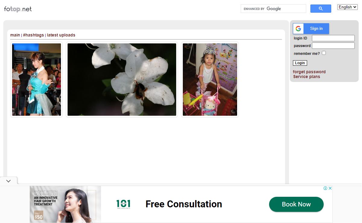 fotop.net photo sharing network - online photo gallery