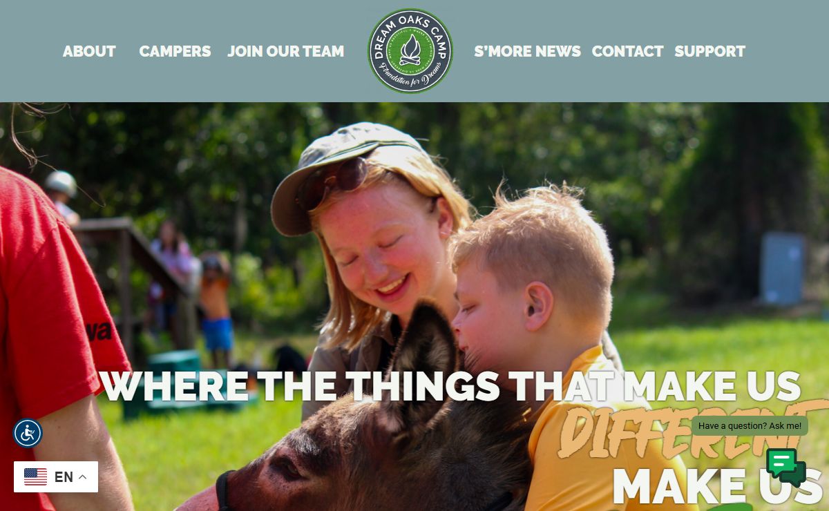 Home - Foundation For Dreams | Dream Oaks Camp |