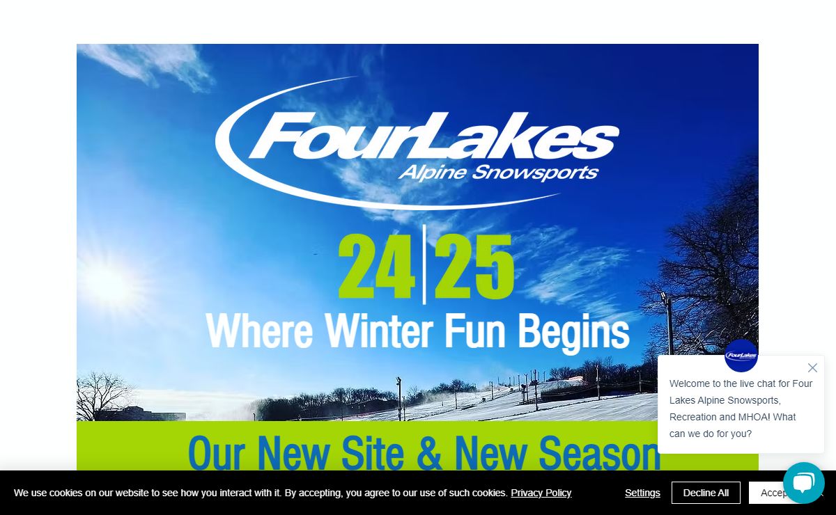 New Page | fourlakessnowsports