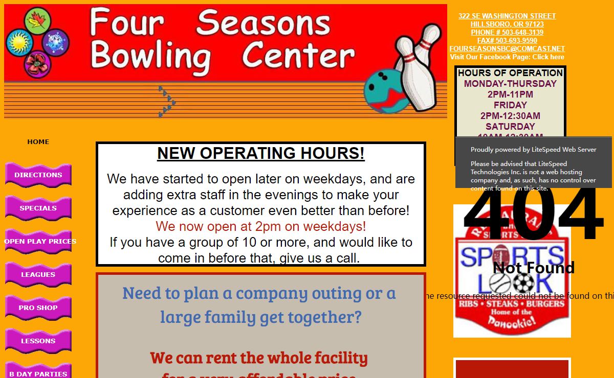 Four Seasons Bowling Center