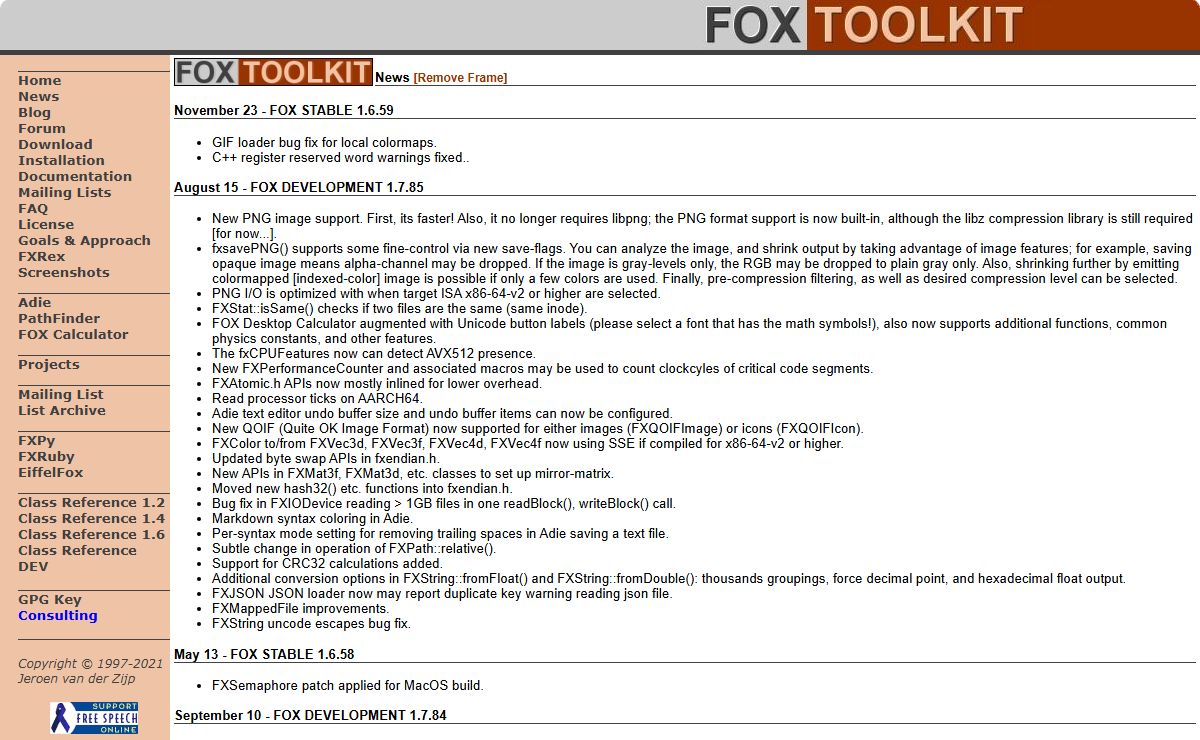 fox-toolkit.org